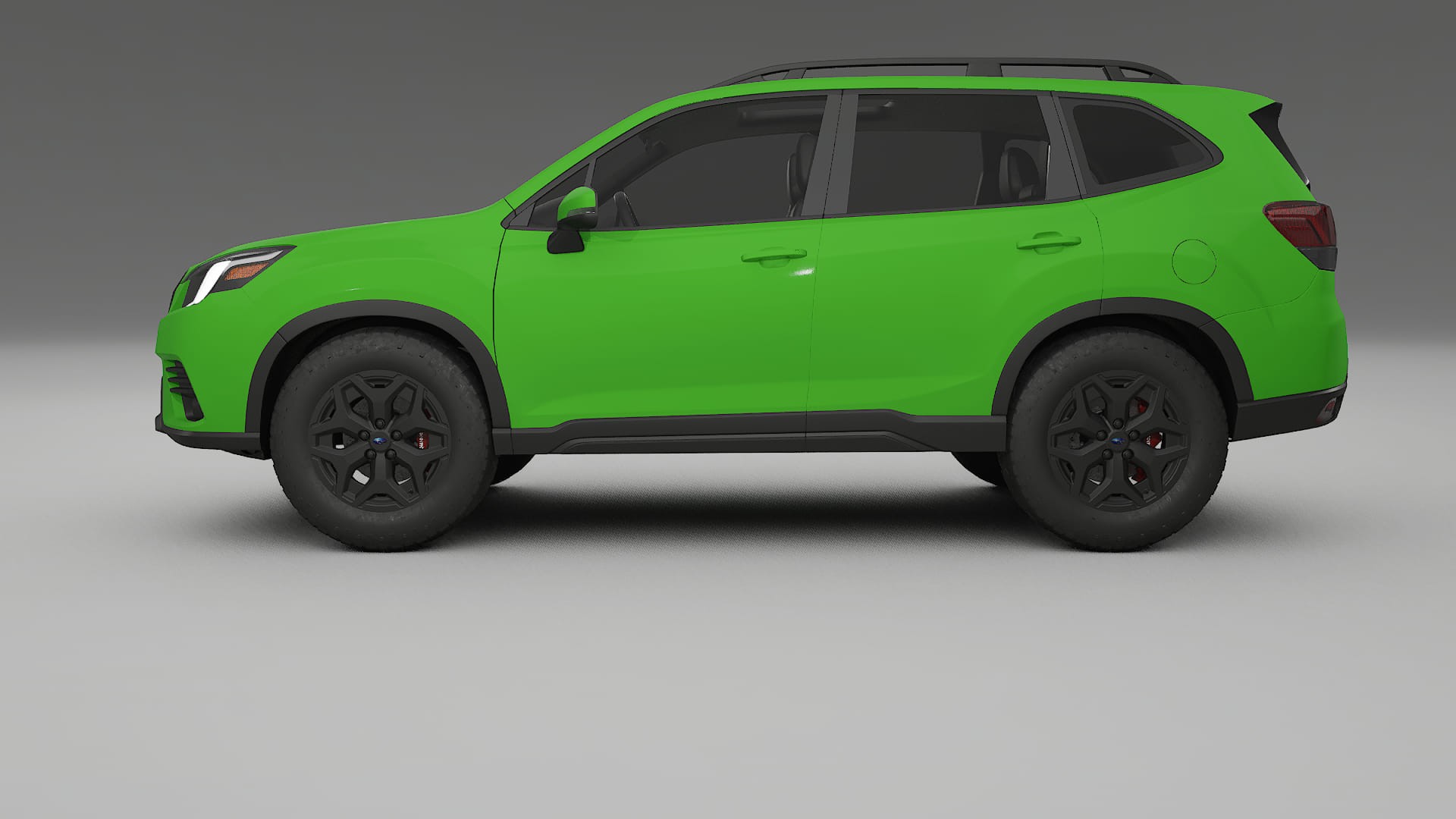 Subaru Forester V SK facelift LCI TPU Lackskyddsfilm | VENOM Färgskiftande PPF – Komplett Förskuret Kit