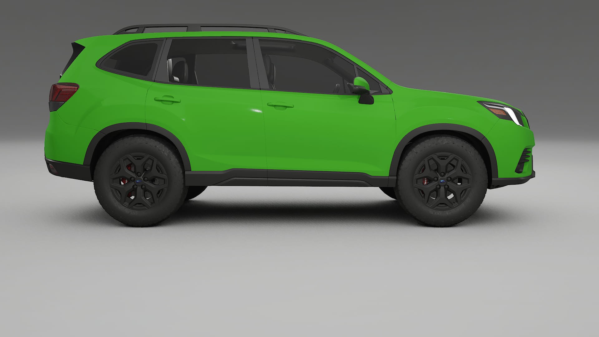 Subaru Forester V SK facelift LCI TPU Lackskyddsfilm | VENOM Färgskiftande PPF – Komplett Förskuret Kit