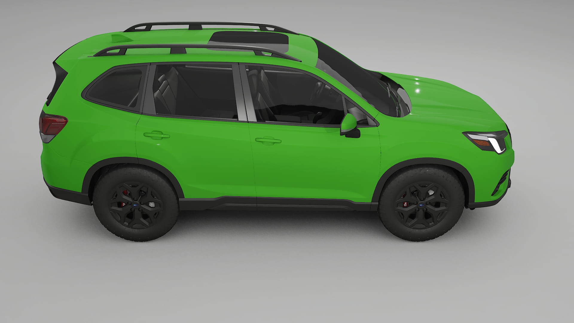 Subaru Forester V SK facelift LCI TPU Lackskyddsfilm | VENOM Färgskiftande PPF – Komplett Förskuret Kit