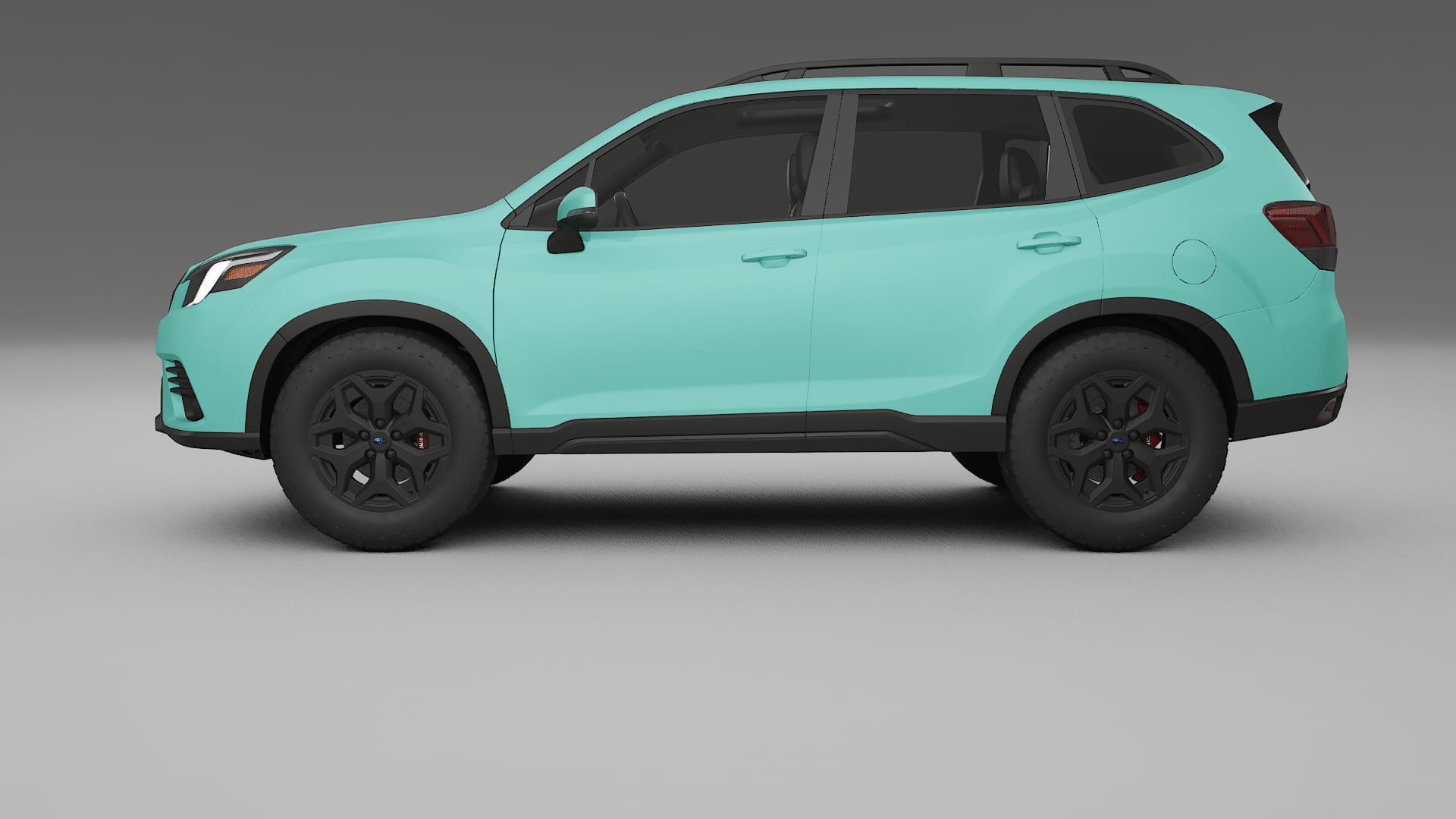 Subaru Forester V SK facelift LCI TPU Lackskyddsfilm | FROST Färgskiftande PPF – Komplett Förskuret Kit