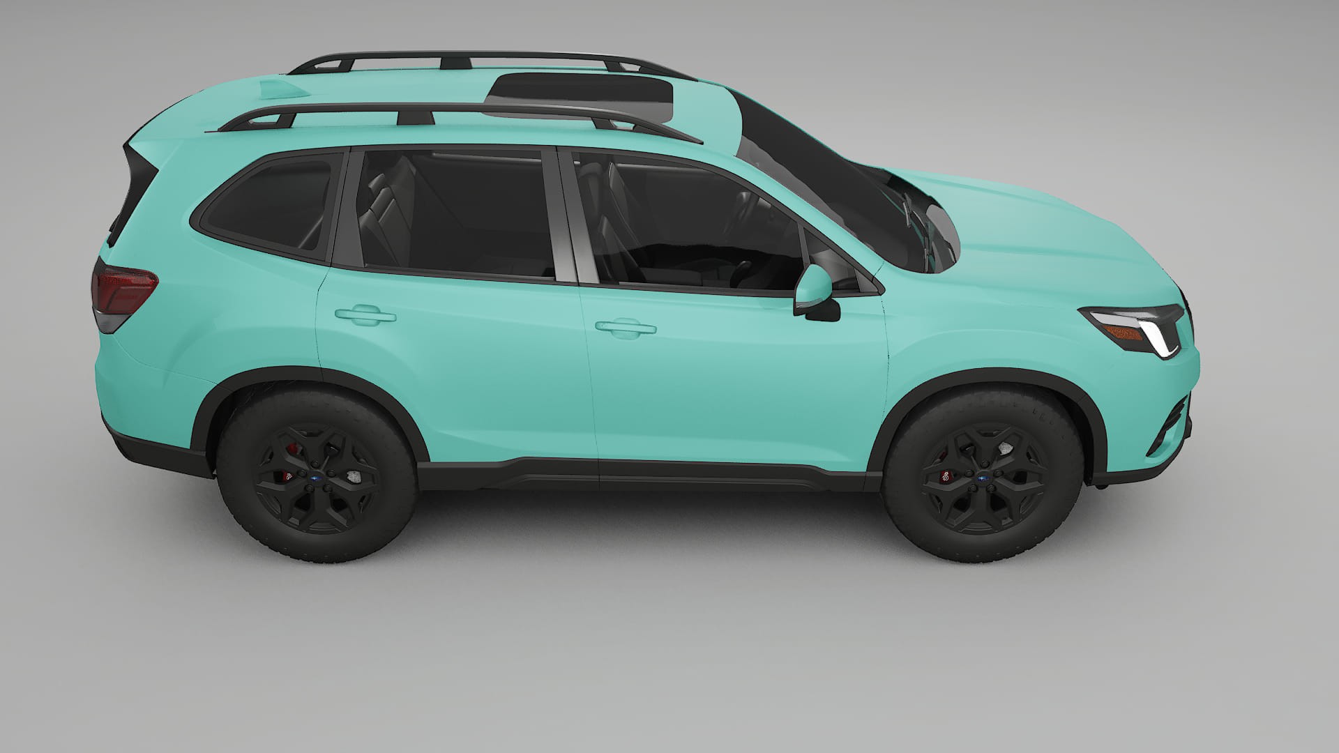 Subaru Forester V SK facelift LCI TPU Lackskyddsfilm | FROST Färgskiftande PPF – Komplett Förskuret Kit