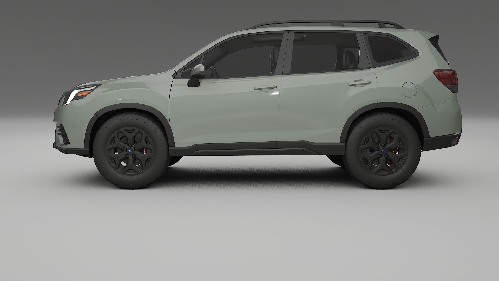 Subaru Forester V SK facelift LCI TPU Lackskyddsfilm | SLATE Färgskiftande PPF – Komplett Förskuret Kit