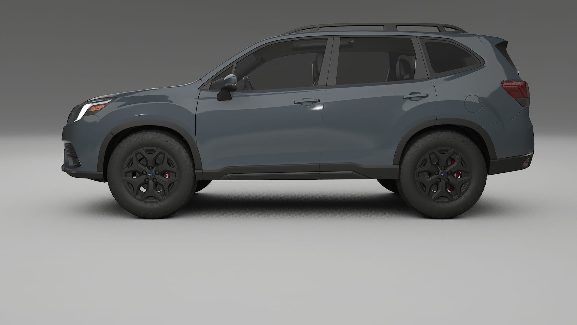 Subaru Forester V SK facelift LCI TPU Lackskyddsfilm | GRANITE Färgskiftande PPF – Komplett Förskuret Kit