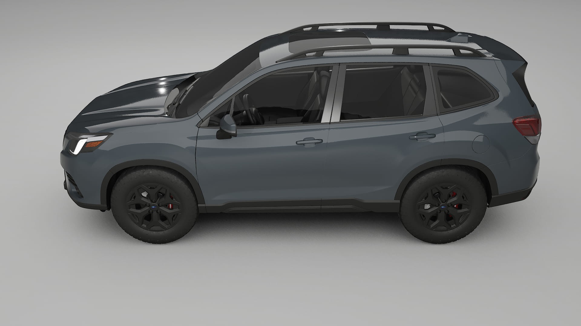 Subaru Forester V SK facelift LCI TPU Lackskyddsfilm | GRANITE Färgskiftande PPF – Komplett Förskuret Kit