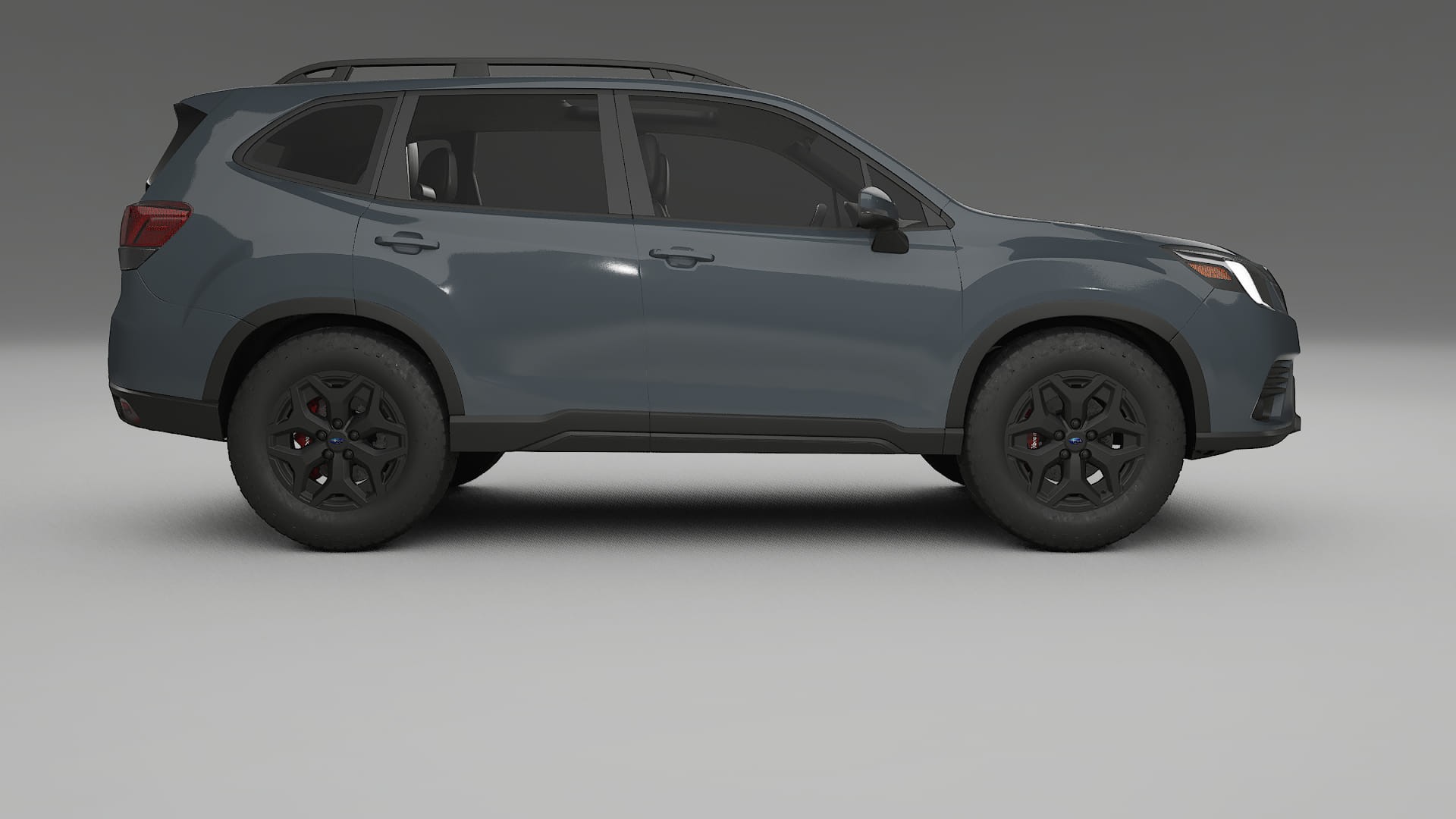 Subaru Forester V SK facelift LCI TPU Lackskyddsfilm | GRANITE Färgskiftande PPF – Komplett Förskuret Kit