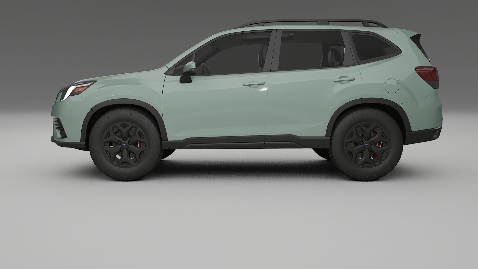 Subaru Forester V SK facelift LCI TPU Lackskyddsfilm | CINDER Färgskiftande PPF – Komplett Förskuret Kit