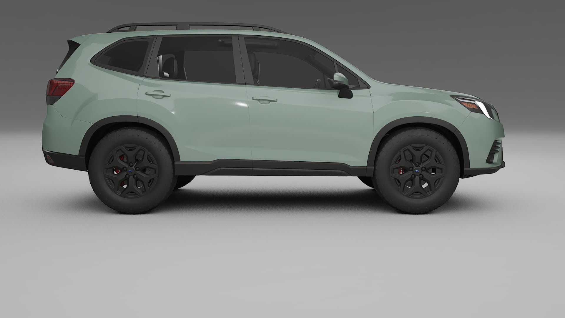 Subaru Forester V SK facelift LCI TPU Lackskyddsfilm | CINDER Färgskiftande PPF – Komplett Förskuret Kit