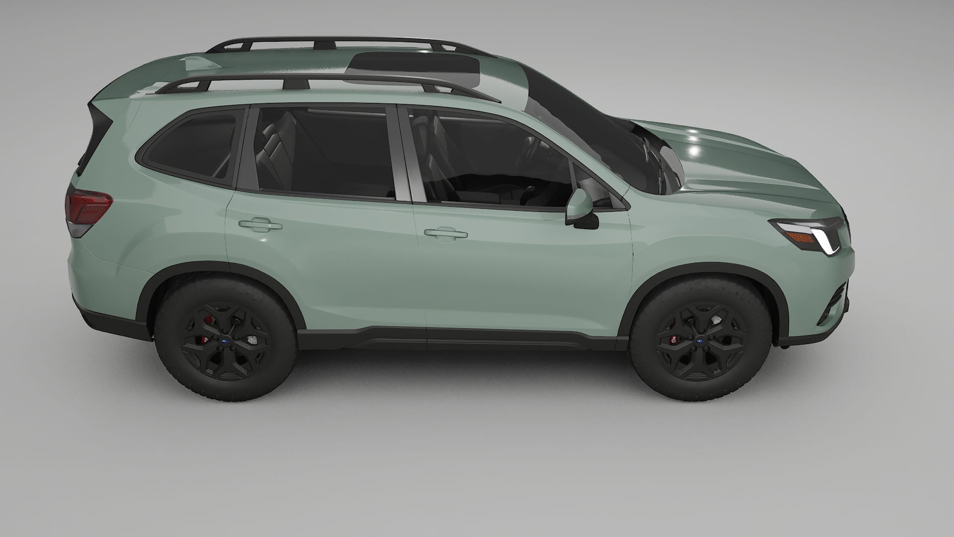 Subaru Forester V SK facelift LCI TPU Lackskyddsfilm | CINDER Färgskiftande PPF – Komplett Förskuret Kit