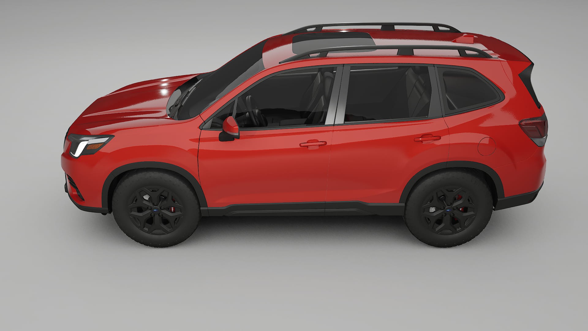 Subaru Forester V SK facelift LCI TPU Lackskyddsfilm | BLAZE Färgskiftande PPF – Komplett Förskuret Kit