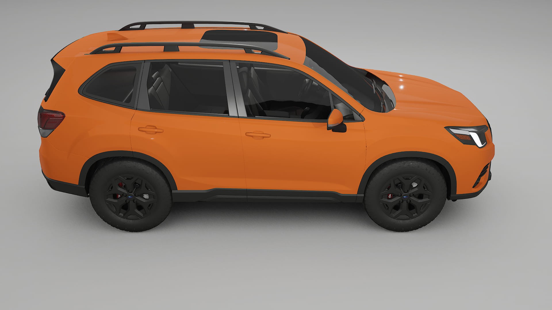 Subaru Forester V SK facelift LCI TPU Lackskyddsfilm | ROCKET Färgskiftande PPF – Komplett Förskuret Kit