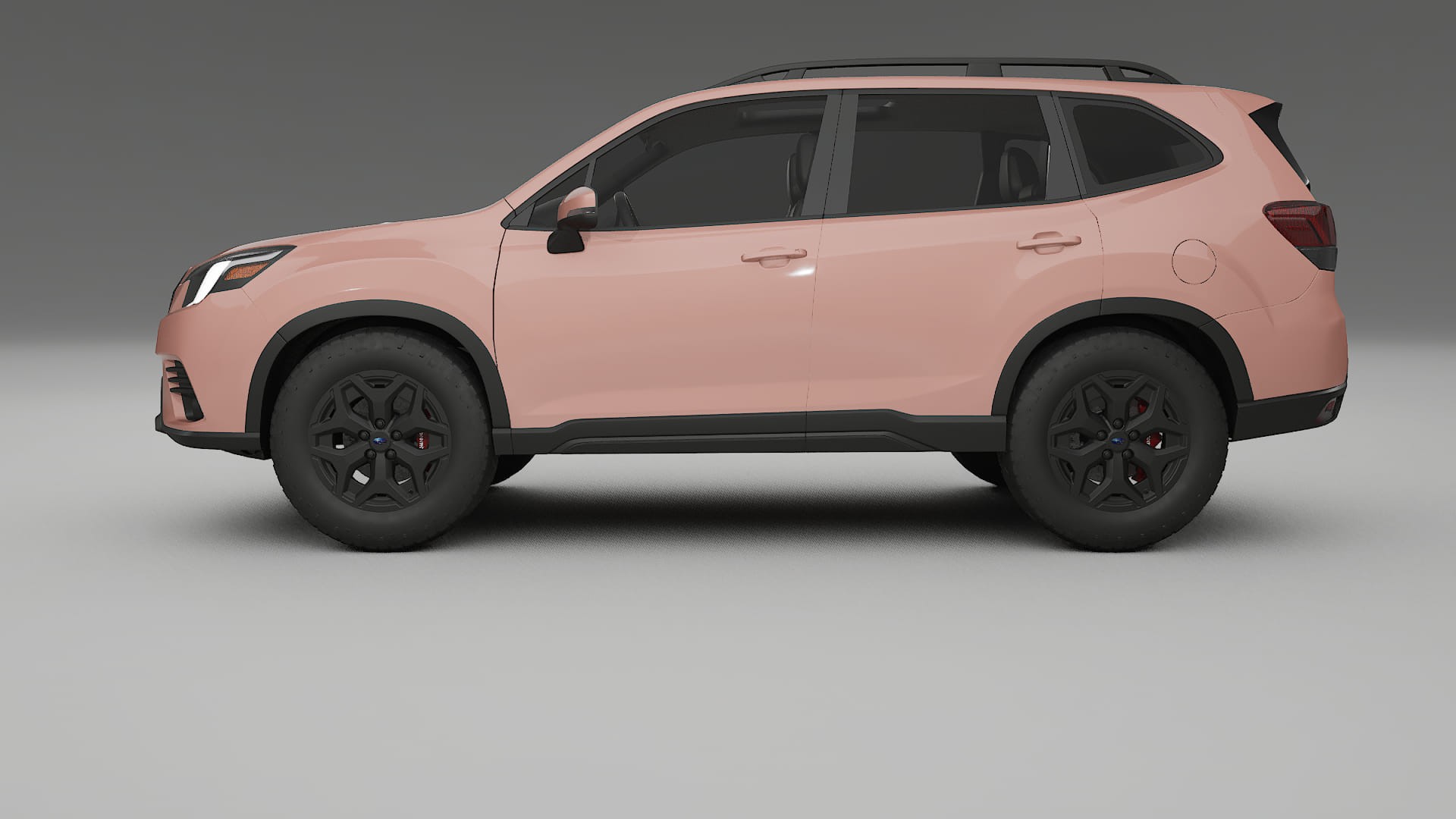 Subaru Forester V SK facelift LCI TPU Lackskyddsfilm | BLUSH Färgskiftande PPF – Komplett Förskuret Kit