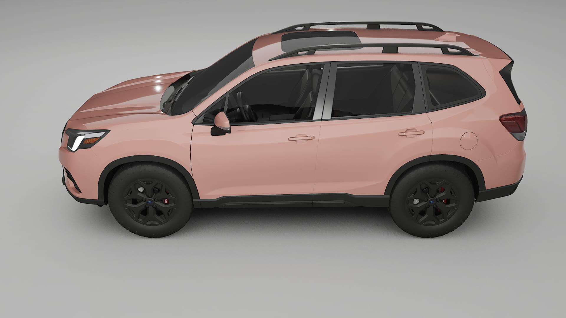 Subaru Forester V SK facelift LCI TPU Lackskyddsfilm | BLUSH Färgskiftande PPF – Komplett Förskuret Kit