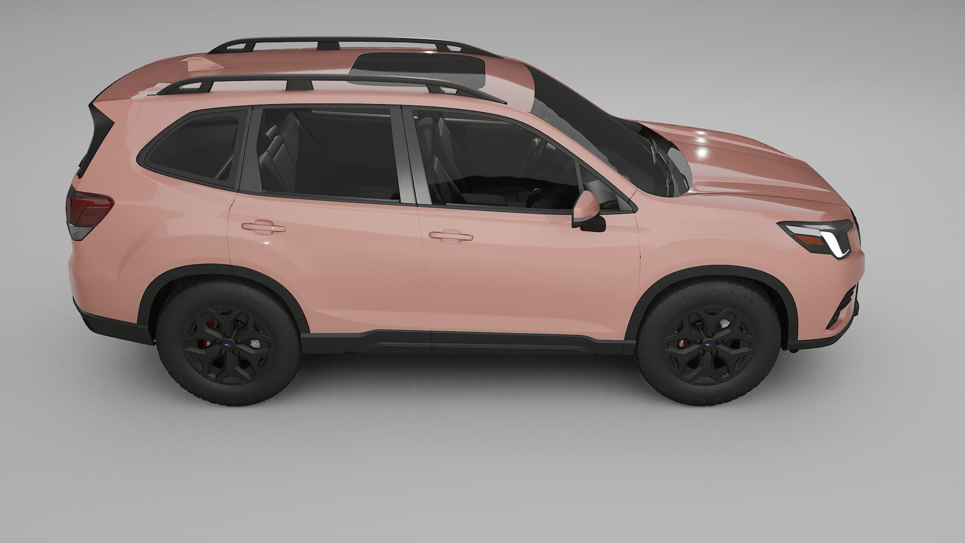 Subaru Forester V SK facelift LCI TPU Lackskyddsfilm | BLUSH Färgskiftande PPF – Komplett Förskuret Kit