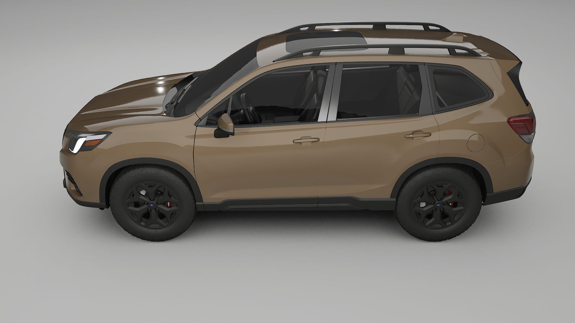Subaru Forester V SK facelift LCI TPU Lackskyddsfilm | SAHARA Färgskiftande PPF – Komplett Förskuret Kit