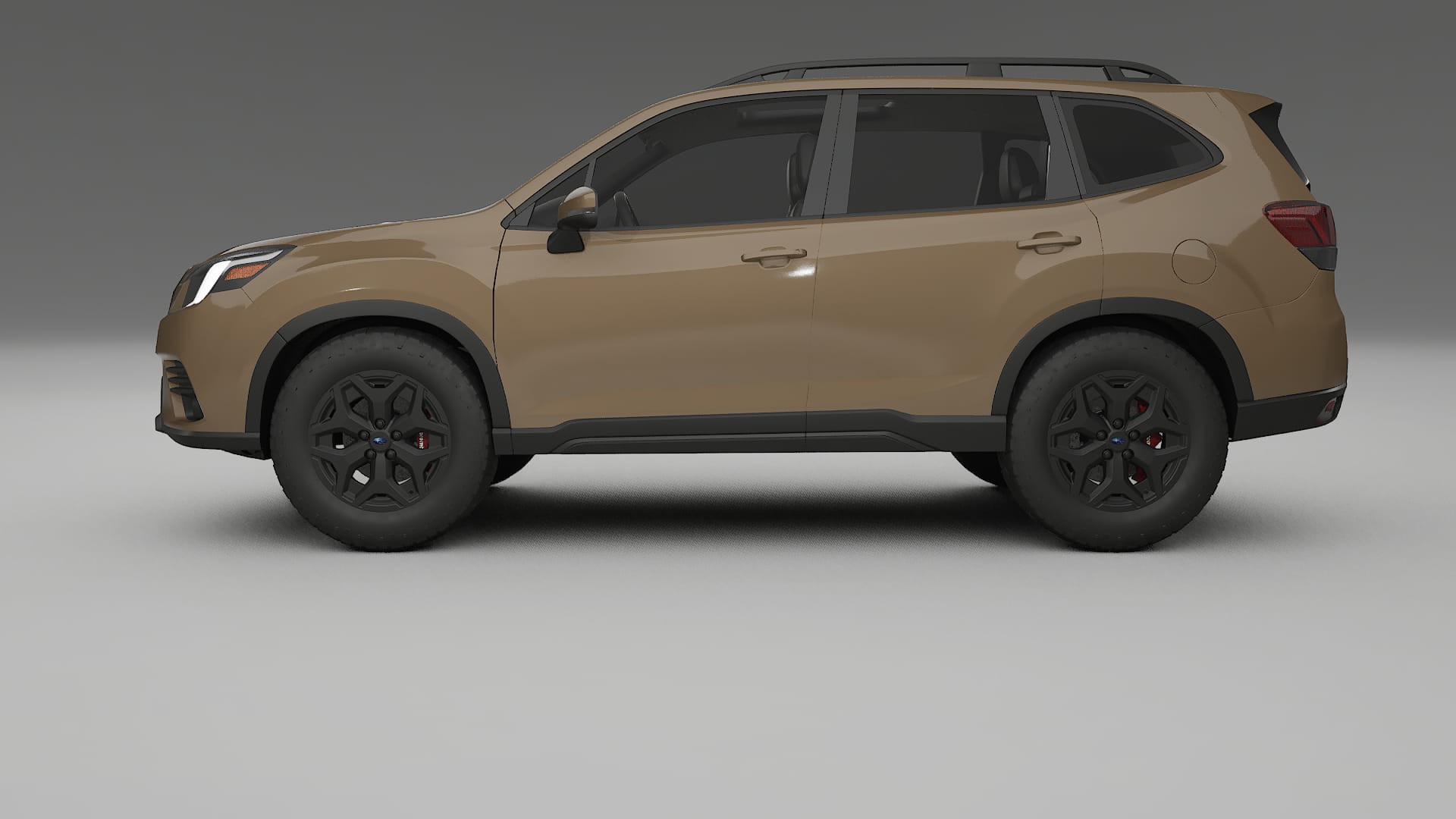 Subaru Forester V SK facelift LCI TPU Lackskyddsfilm | SAHARA Färgskiftande PPF – Komplett Förskuret Kit