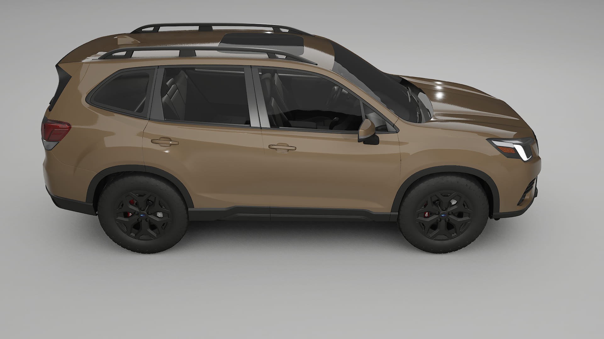 Subaru Forester V SK facelift LCI TPU Lackskyddsfilm | SAHARA Färgskiftande PPF – Komplett Förskuret Kit