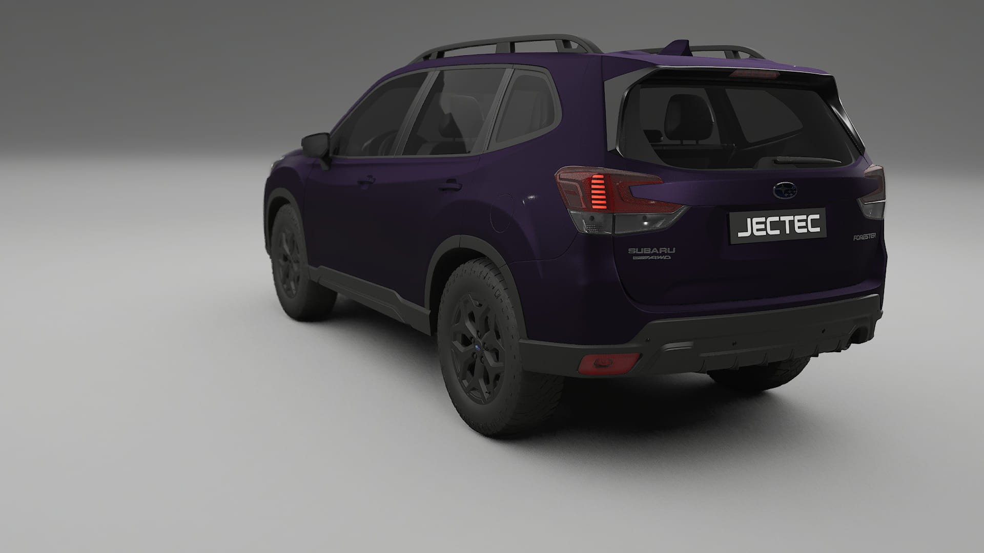 Subaru Forester V SK facelift LCI TPU Lackskyddsfilm | VIOLET Färgskiftande PPF – Komplett Förskuret Kit