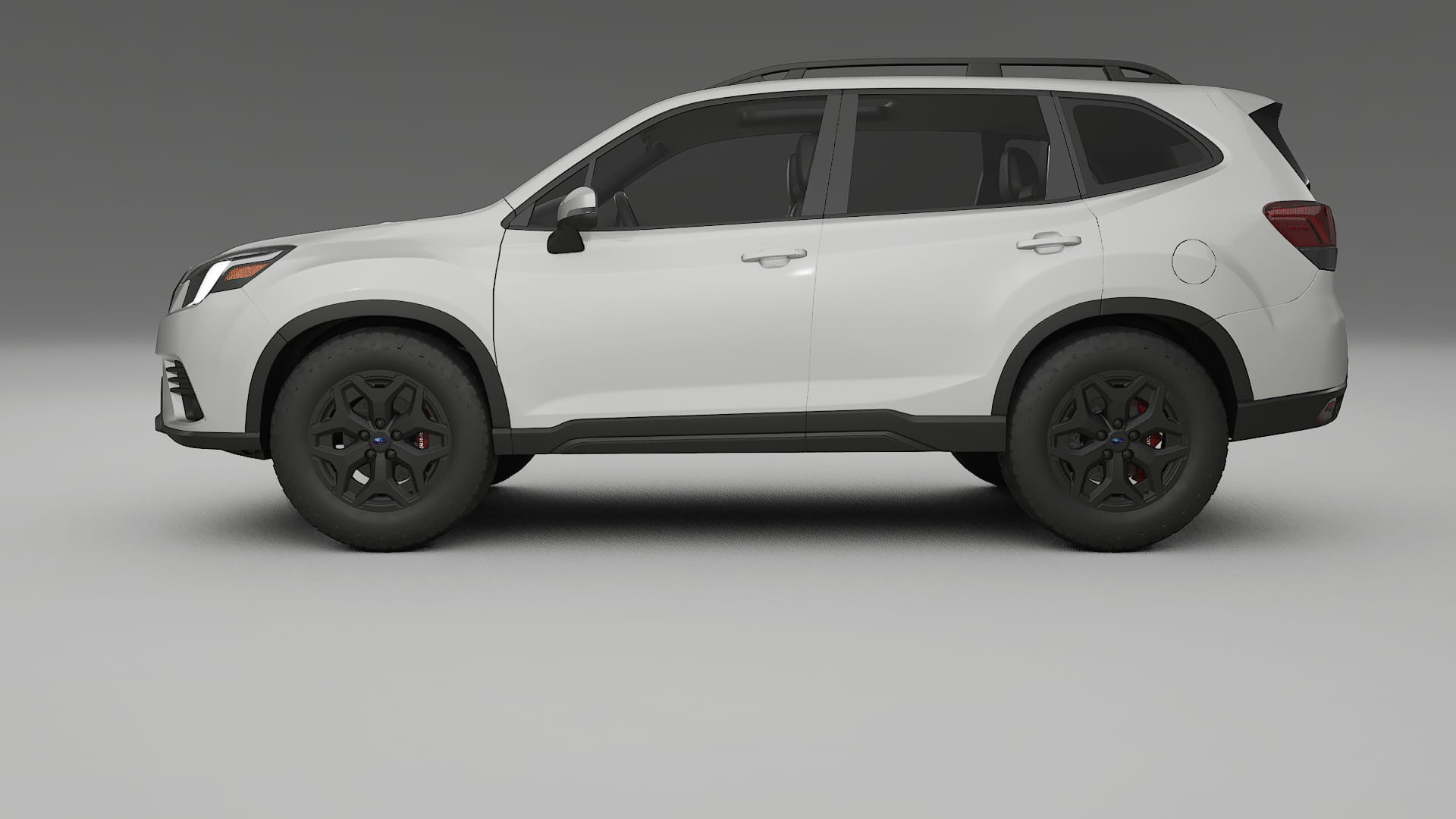 Subaru Forester V SK facelift LCI TPU Lackskyddsfilm | PEARL Färgskiftande PPF – Komplett Förskuret Kit