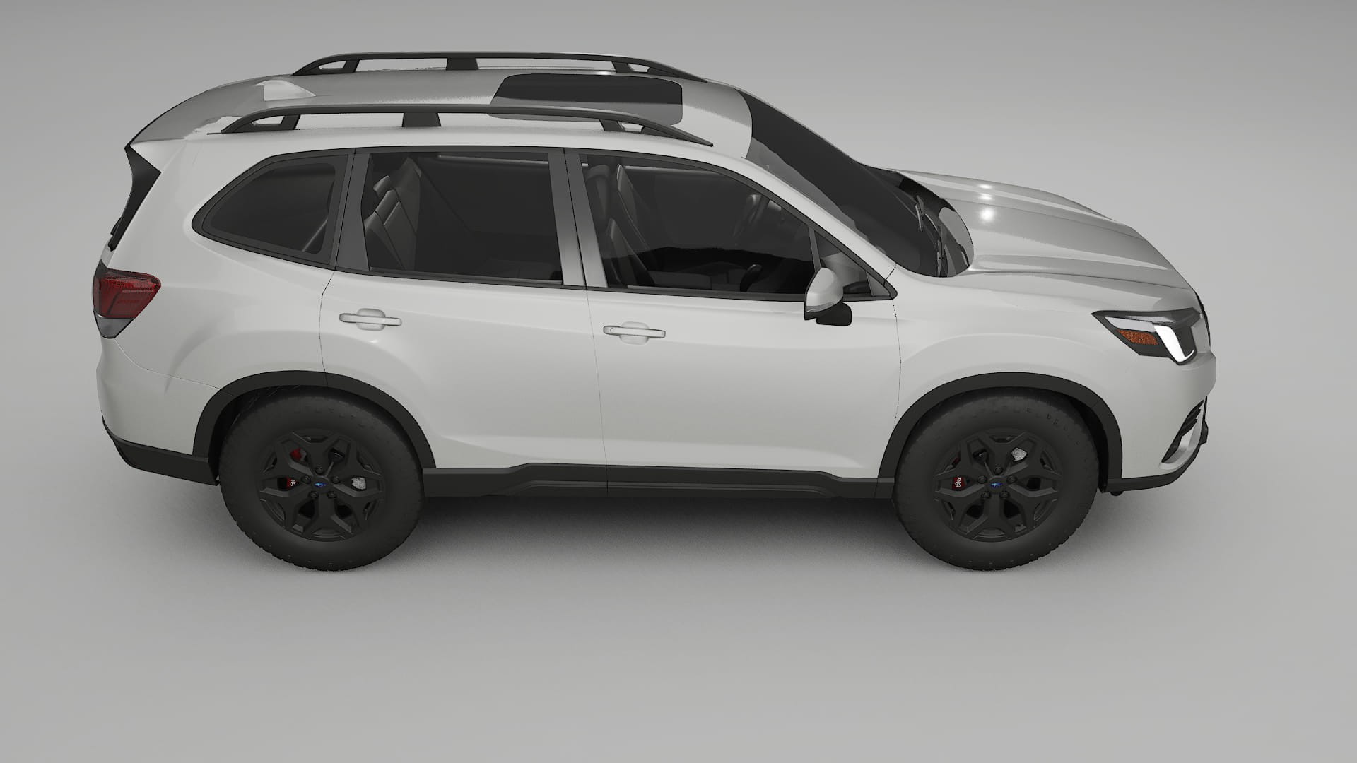 Subaru Forester V SK facelift LCI TPU Lackskyddsfilm | PEARL Färgskiftande PPF – Komplett Förskuret Kit