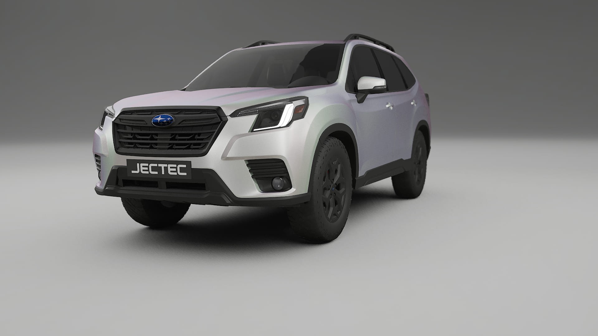 Subaru Forester V SK facelift LCI TPU Lackskyddsfilm | NEBULA Färgskiftande PPF – Komplett Förskuret Kit