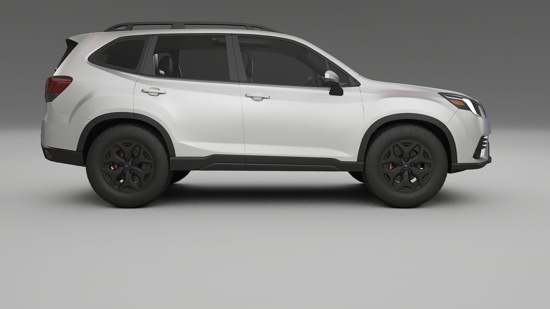 Subaru Forester V SK facelift LCI TPU Lackskyddsfilm | NEBULA Färgskiftande PPF – Komplett Förskuret Kit