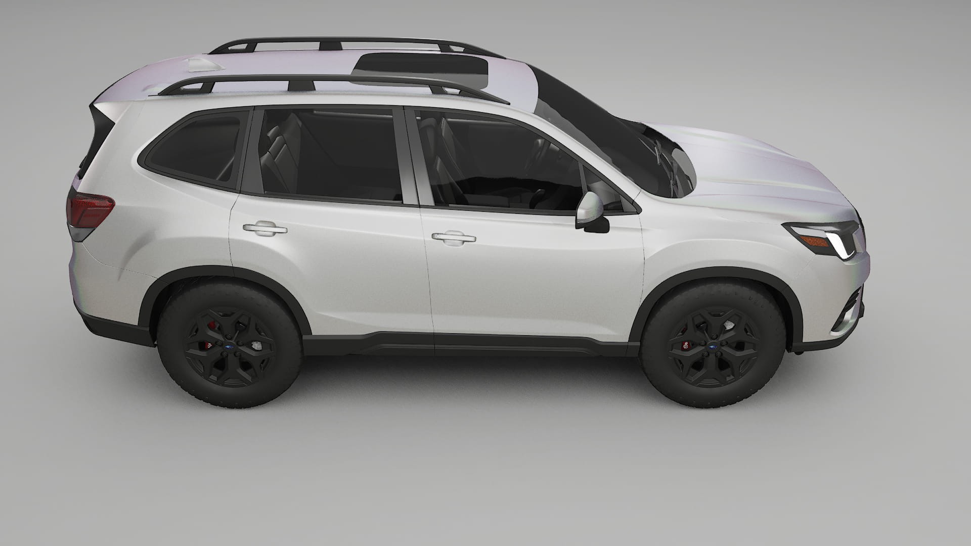 Subaru Forester V SK facelift LCI TPU Lackskyddsfilm | NEBULA Färgskiftande PPF – Komplett Förskuret Kit