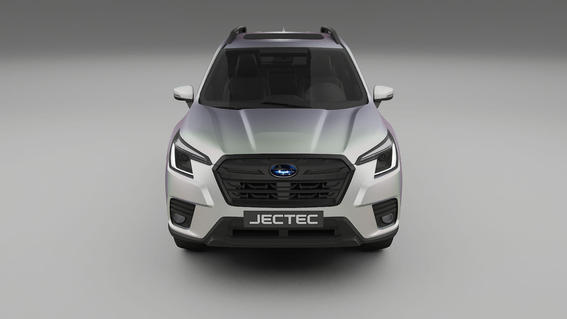 Subaru Forester V SK facelift LCI TPU Lackskyddsfilm | NEBULA Färgskiftande PPF – Komplett Förskuret Kit