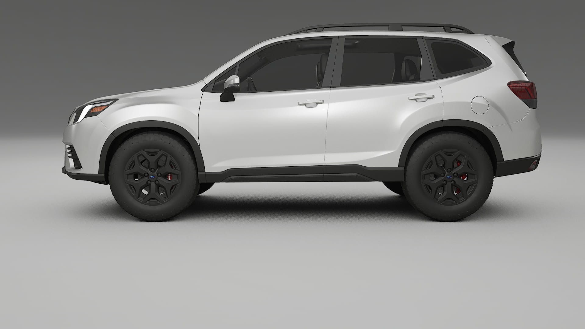 Subaru Forester V SK facelift LCI TPU Lackskyddsfilm | OPAL Färgskiftande PPF – Komplett Förskuret Kit