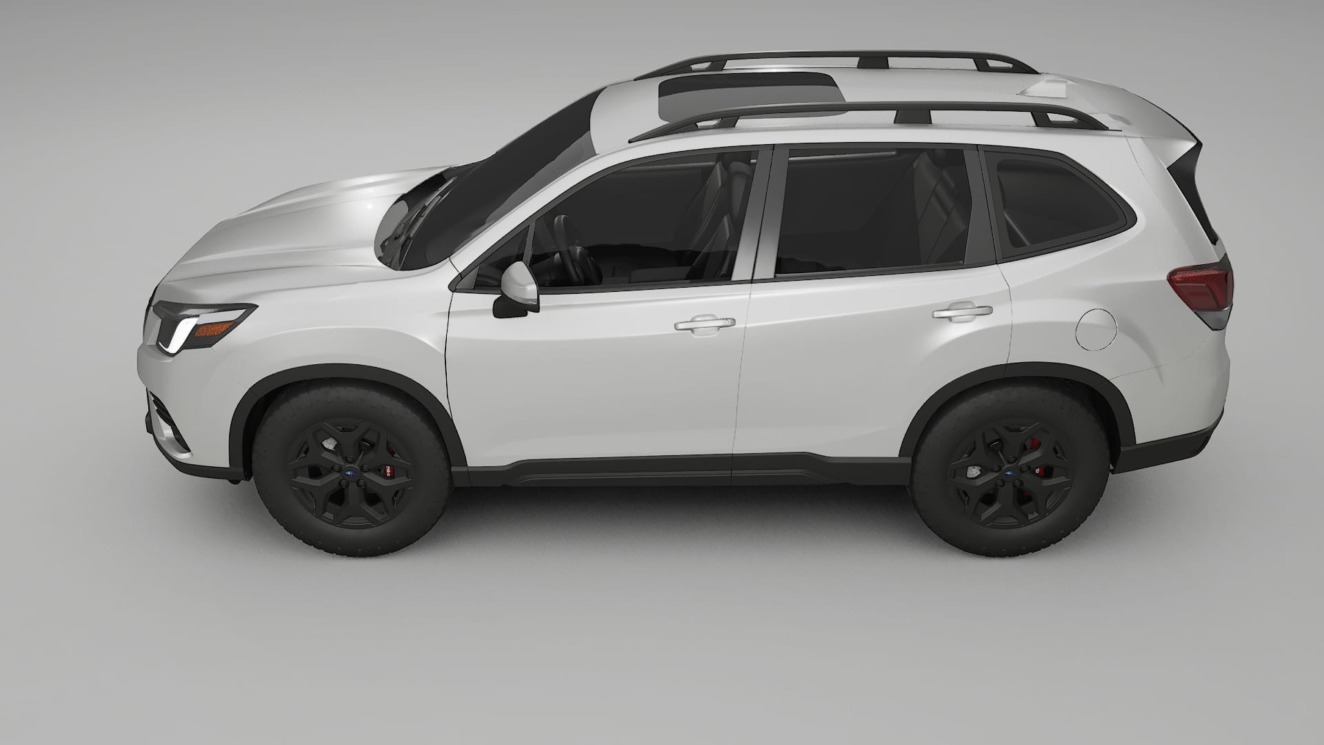 Subaru Forester V SK facelift LCI TPU Lackskyddsfilm | OPAL Färgskiftande PPF – Komplett Förskuret Kit