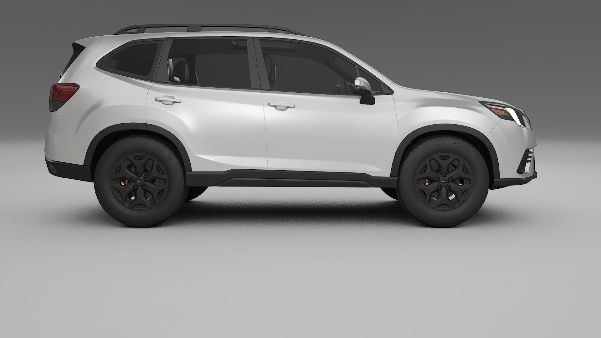 Subaru Forester V SK facelift LCI TPU Lackskyddsfilm | OPAL Färgskiftande PPF – Komplett Förskuret Kit