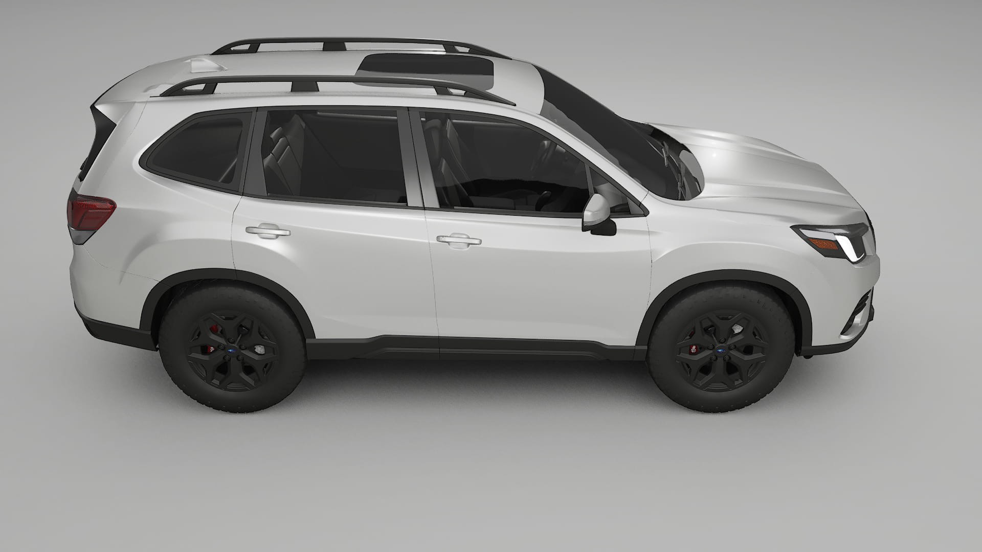 Subaru Forester V SK facelift LCI TPU Lackskyddsfilm | OPAL Färgskiftande PPF – Komplett Förskuret Kit