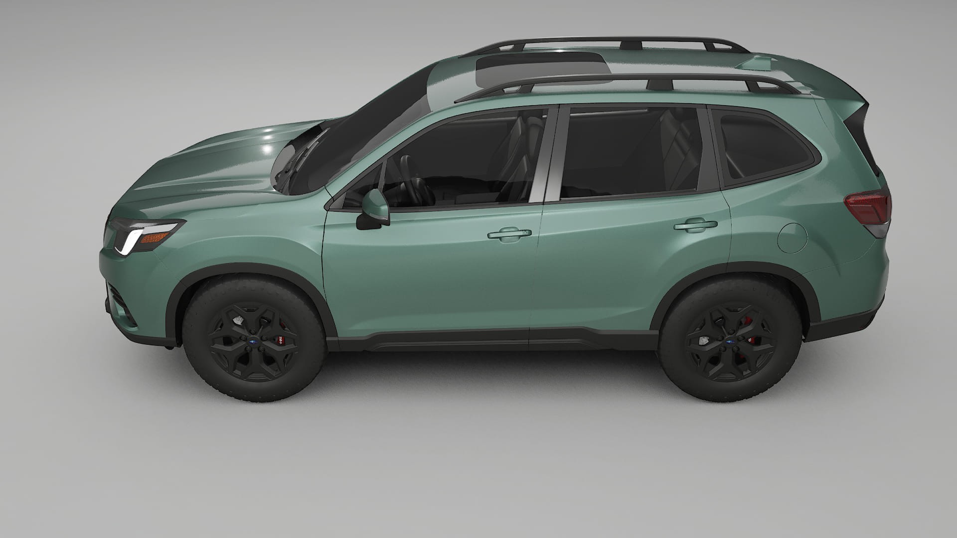 Subaru Forester V SK facelift LCI TPU Lackskyddsfilm | EVERGREEN Färgskiftande PPF – Komplett Förskuret Kit