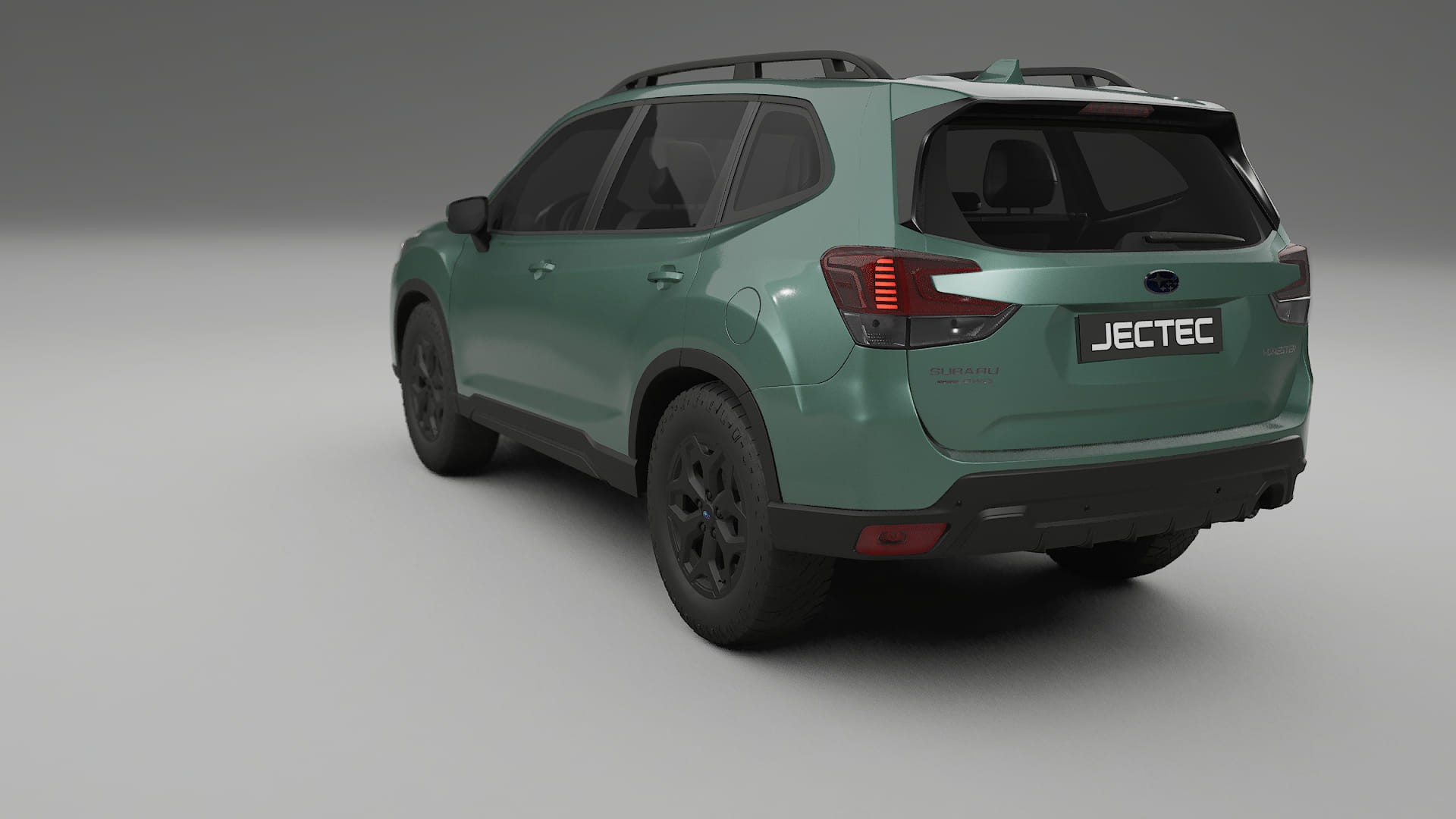 Subaru Forester V SK facelift LCI TPU Lackskyddsfilm | EVERGREEN Färgskiftande PPF – Komplett Förskuret Kit