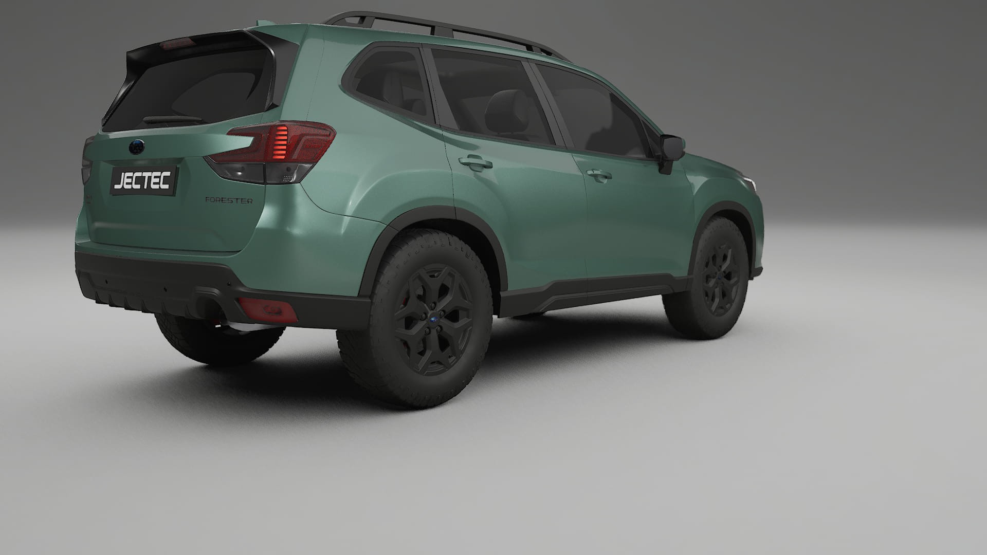 Subaru Forester V SK facelift LCI TPU Lackskyddsfilm | EVERGREEN Färgskiftande PPF – Komplett Förskuret Kit