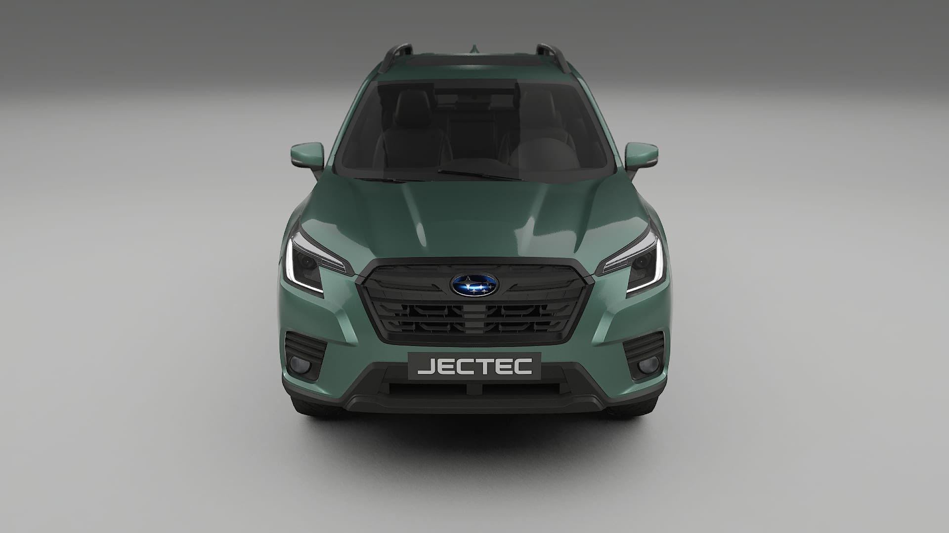 Subaru Forester V SK facelift LCI TPU Lackskyddsfilm | EVERGREEN Färgskiftande PPF – Komplett Förskuret Kit