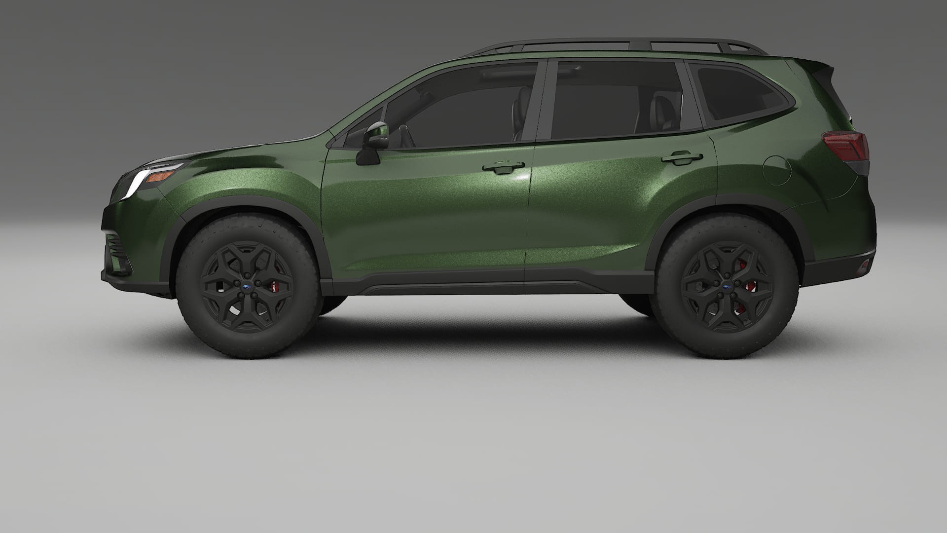 Subaru Forester V SK facelift LCI TPU Lackskyddsfilm | LAGOON Färgskiftande PPF – Komplett Förskuret Kit