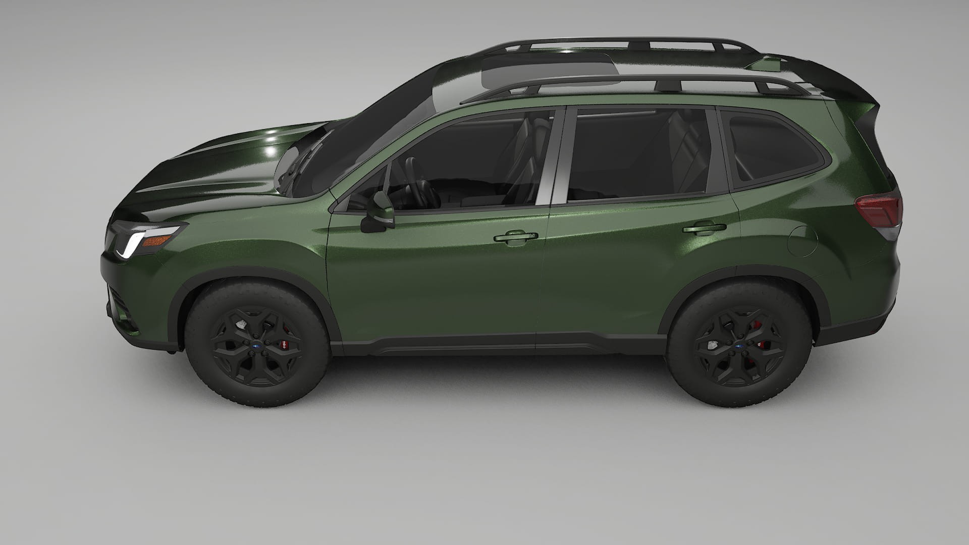 Subaru Forester V SK facelift LCI TPU Lackskyddsfilm | LAGOON Färgskiftande PPF – Komplett Förskuret Kit