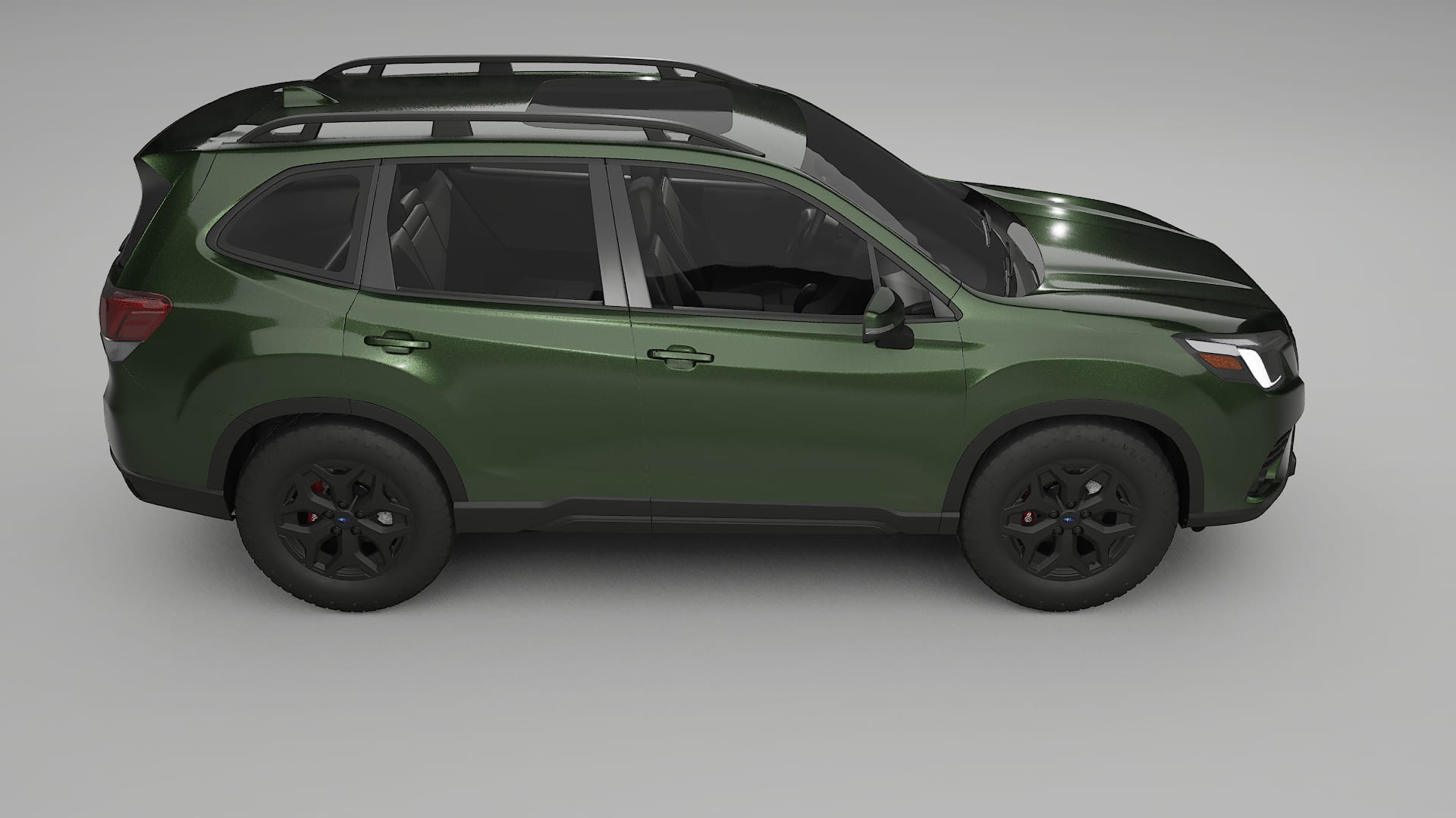 Subaru Forester V SK facelift LCI TPU Lackskyddsfilm | LAGOON Färgskiftande PPF – Komplett Förskuret Kit