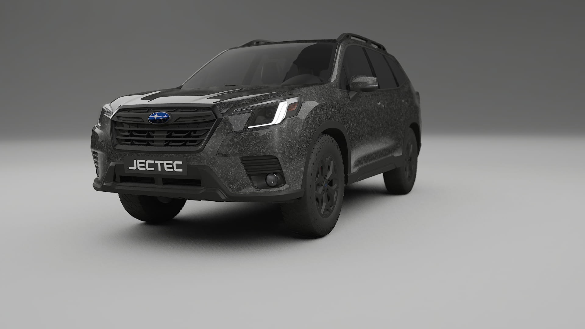 Subaru Forester V SK facelift LCI TPU Lackskyddsfilm | FORGED S Färgskiftande PPF – Komplett Förskuret Kit