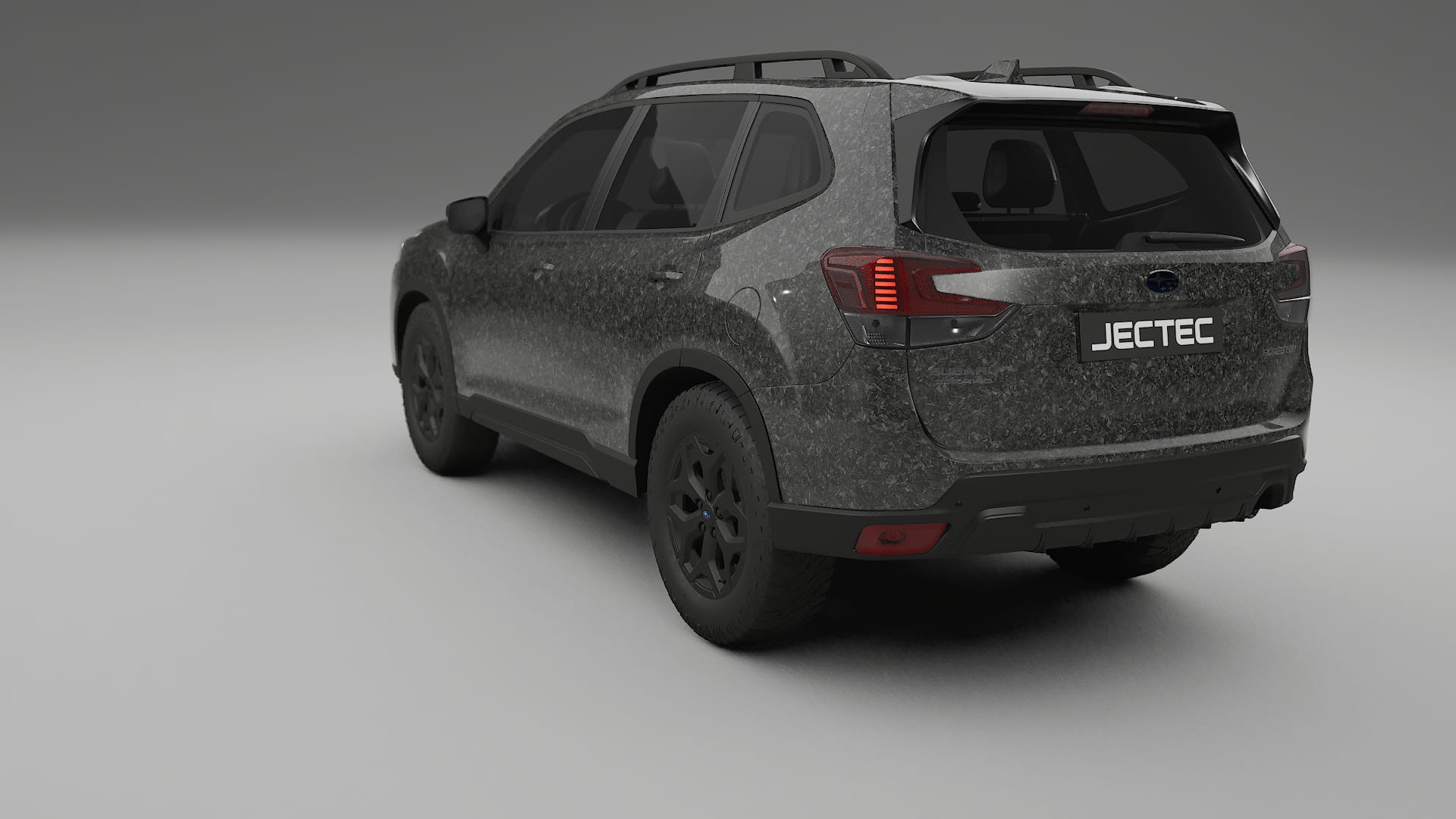 Subaru Forester V SK facelift LCI TPU Lackskyddsfilm | FORGED S Färgskiftande PPF – Komplett Förskuret Kit