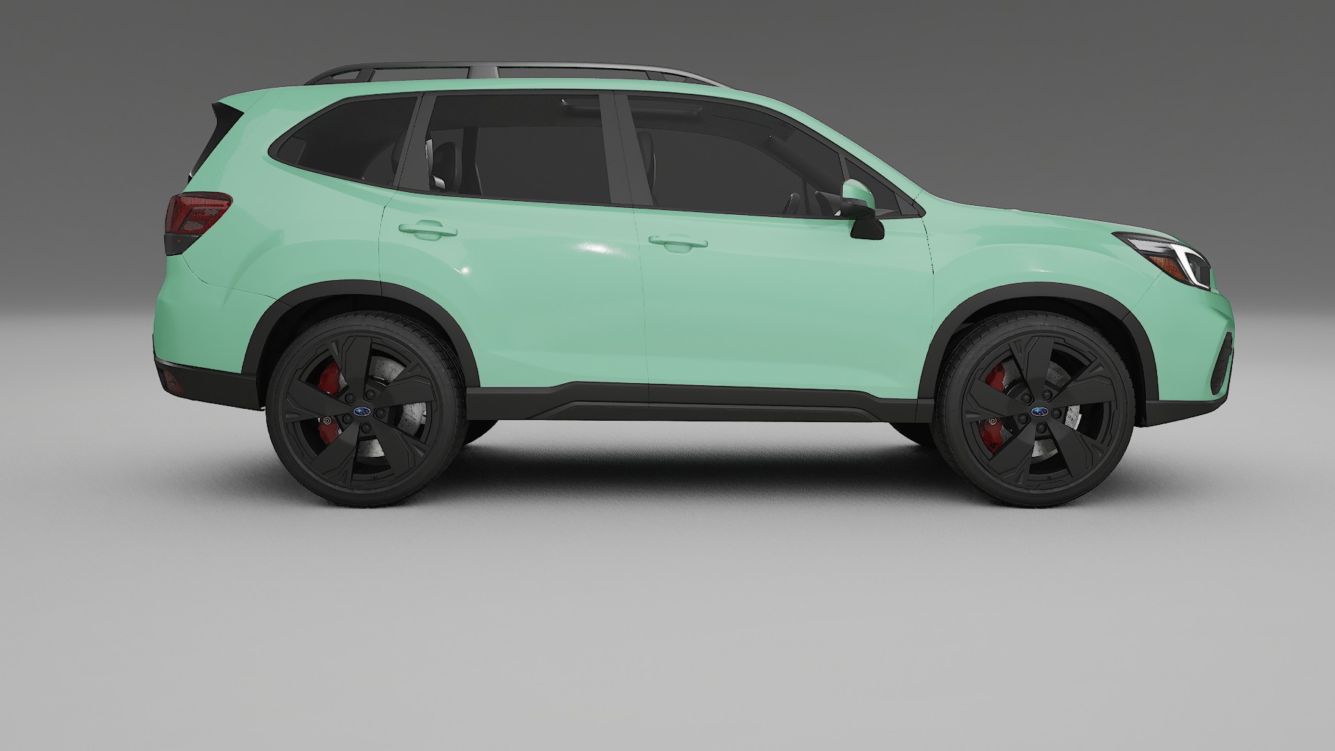 Subaru Forester V SK prefacelift pre LCI TPU Lackskyddsfilm | DUSTY Färgskiftande PPF – Komplett Förskuret Kit