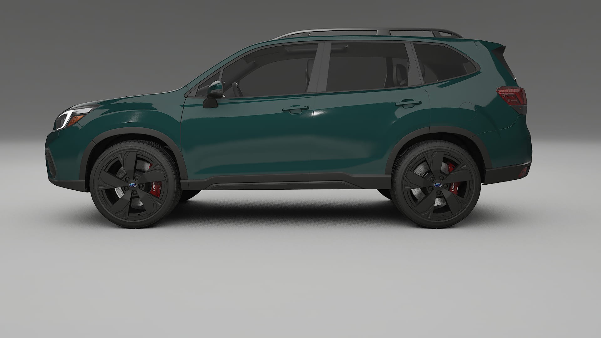 Subaru Forester V SK prefacelift pre LCI TPU Lackskyddsfilm | INFERNO Färgskiftande PPF – Komplett Förskuret Kit