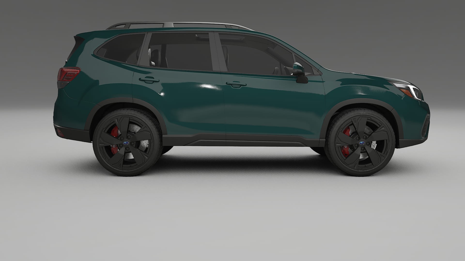 Subaru Forester V SK prefacelift pre LCI TPU Lackskyddsfilm | INFERNO Färgskiftande PPF – Komplett Förskuret Kit