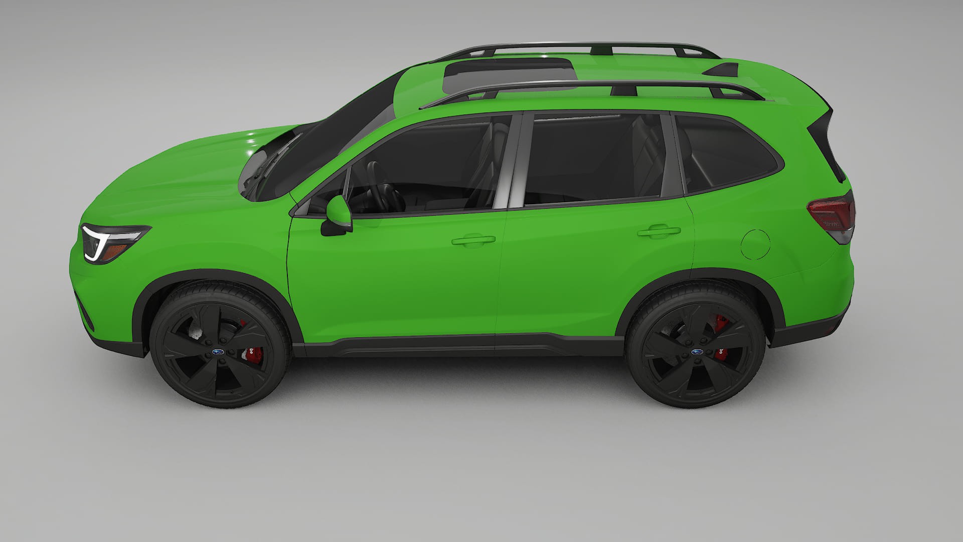 Subaru Forester V SK prefacelift pre LCI TPU Lackskyddsfilm | VENOM Färgskiftande PPF – Komplett Förskuret Kit