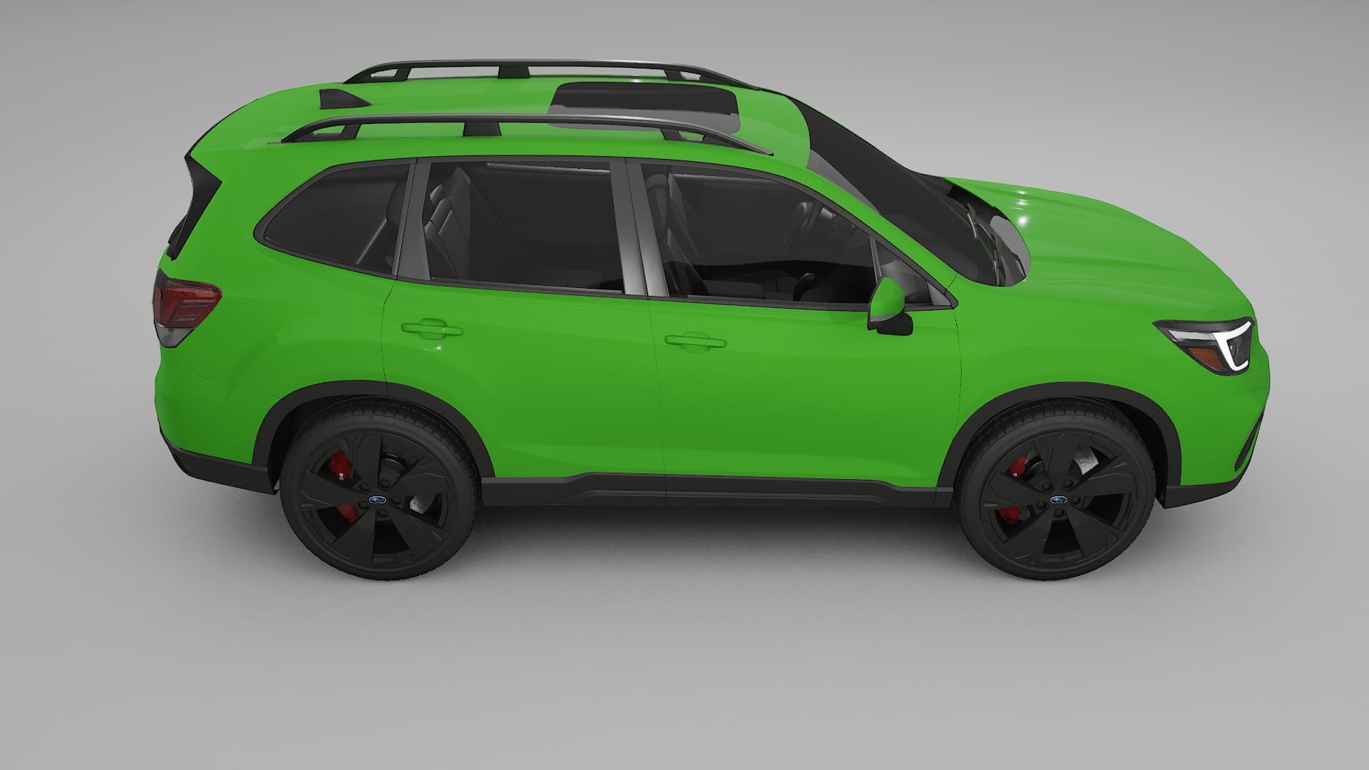 Subaru Forester V SK prefacelift pre LCI TPU Lackskyddsfilm | VENOM Färgskiftande PPF – Komplett Förskuret Kit