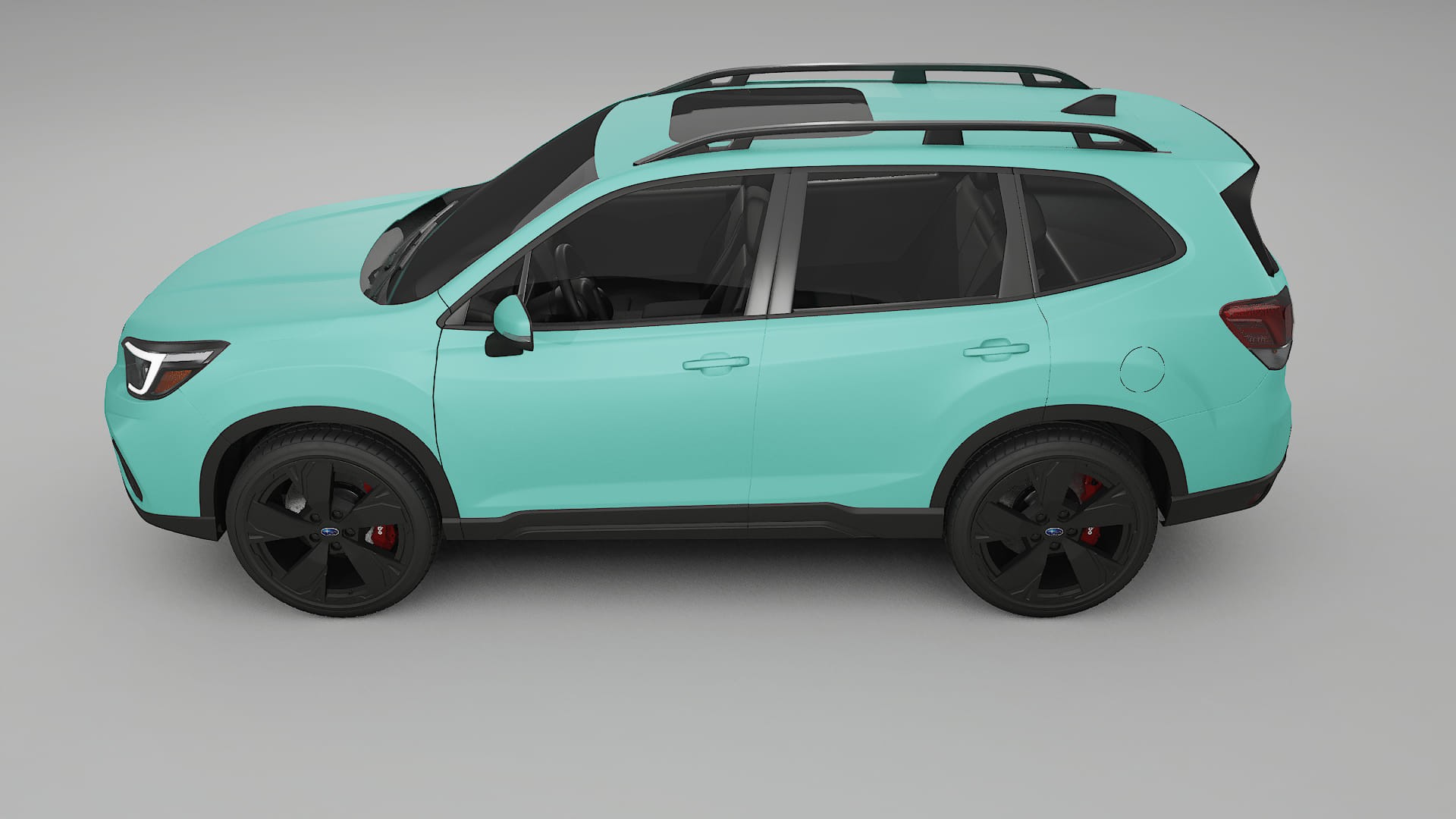 Subaru Forester V SK prefacelift pre LCI TPU Lackskyddsfilm | FROST Färgskiftande PPF – Komplett Förskuret Kit