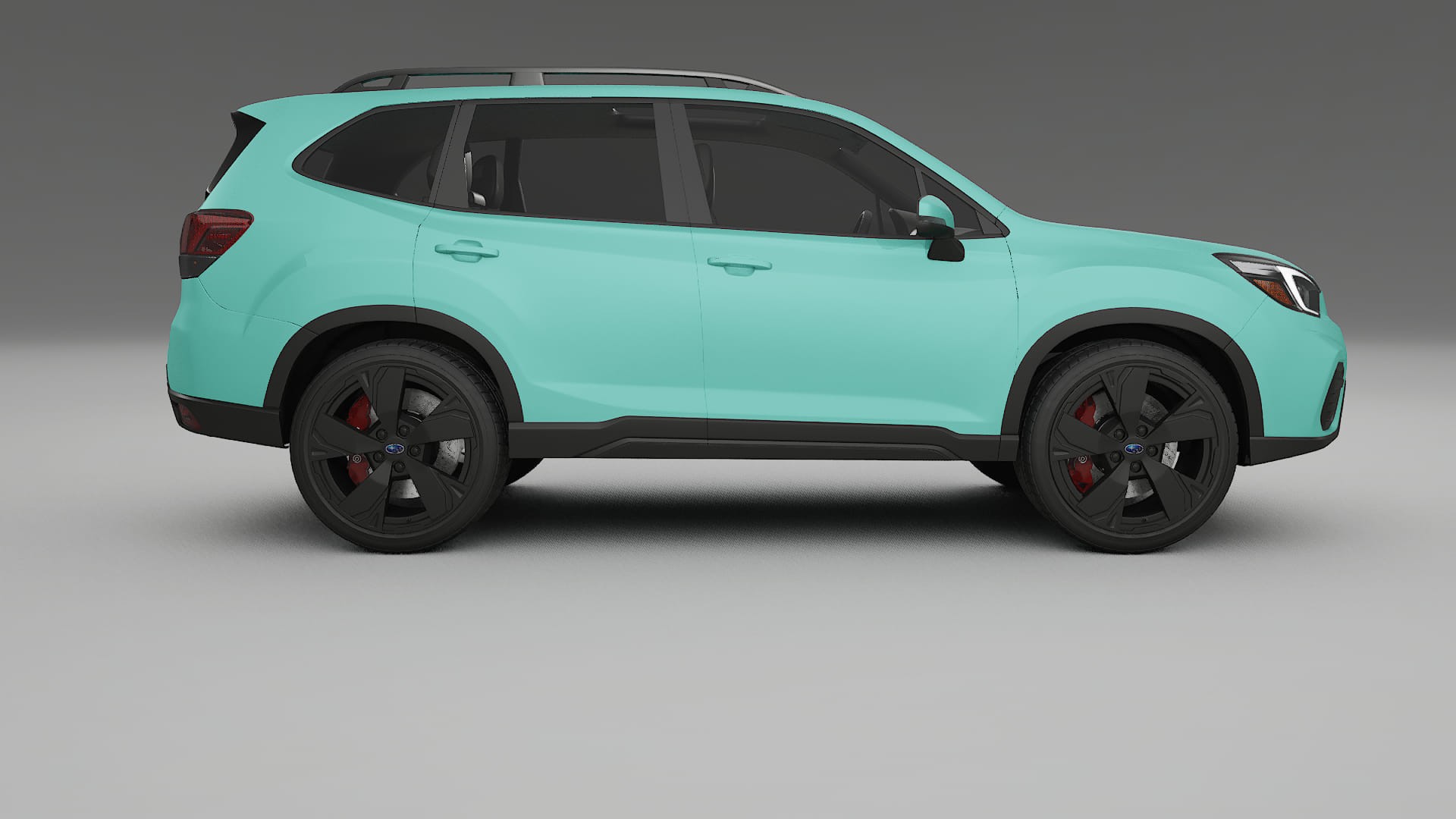 Subaru Forester V SK prefacelift pre LCI TPU Lackskyddsfilm | FROST Färgskiftande PPF – Komplett Förskuret Kit