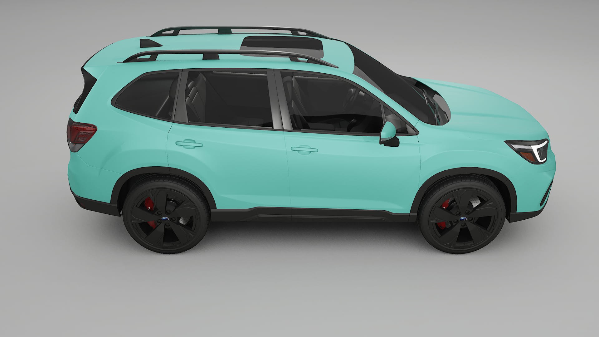 Subaru Forester V SK prefacelift pre LCI TPU Lackskyddsfilm | FROST Färgskiftande PPF – Komplett Förskuret Kit