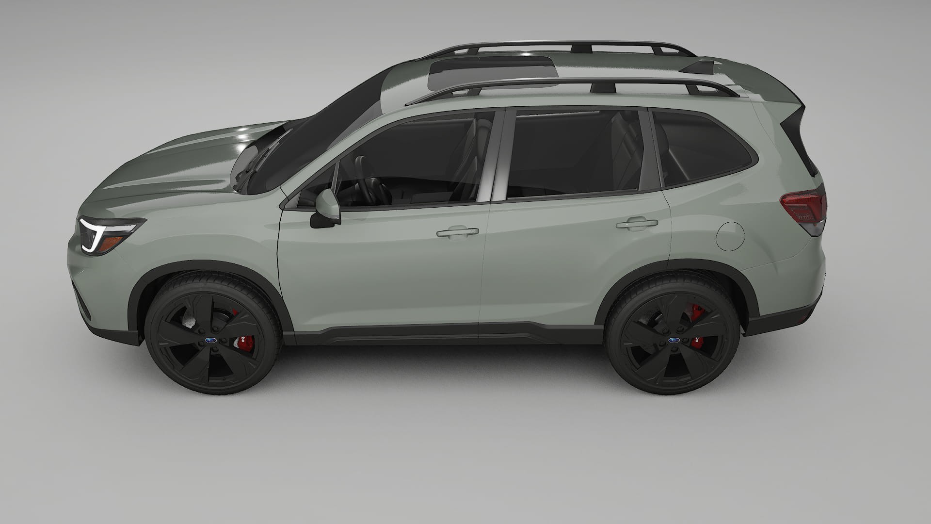 Subaru Forester V SK prefacelift pre LCI TPU Lackskyddsfilm | SLATE Färgskiftande PPF – Komplett Förskuret Kit