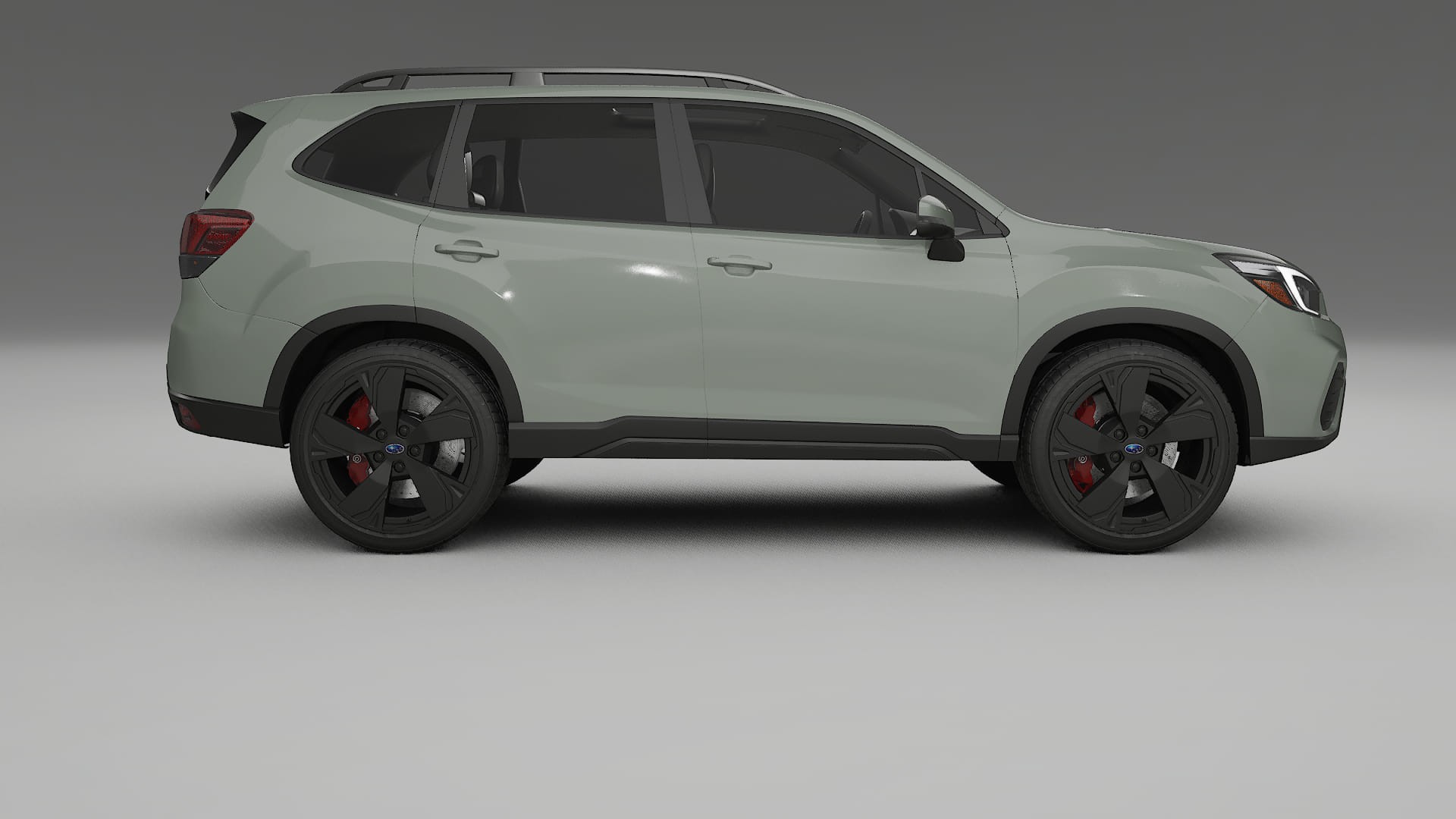 Subaru Forester V SK prefacelift pre LCI TPU Lackskyddsfilm | SLATE Färgskiftande PPF – Komplett Förskuret Kit